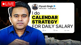 I DO CALENDAR STRATEGY FOR DAILY SALARY  TRADING PLUS [upl. by Melliw674]