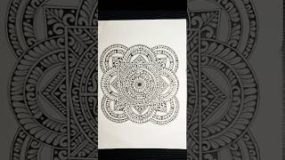 Mandala Art shorts trending viralvideo ytshorts yt funny art mandalaart art [upl. by Nnazus209]