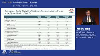 4 Efficacy and Safety of Pegcetacoplan in Patients with Geographic Atrophy from the Phase 3 OAKS an [upl. by Keever917]