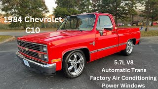 1984 Chevrolet C10 [upl. by Eirelav941]