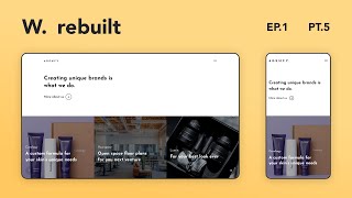 Awwwards Rebuilt Episode 1  Rebuilding Awwwards Websites using React amp GSAP  Part 5 [upl. by Annuhsal]