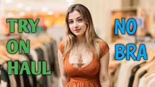 4K Transparent Clothing Try On Haul  New Things In Todays Review Tryon Haul  see through [upl. by Ogg]