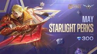 May StarLight Perks  Nolan quotFashion Mogulquot  Mobile Legends Bang Bang [upl. by Mistrot]