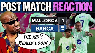 Barcelona Mallorca REACTION  Yamal IS the BEST IN THE WORLD Raphinha Apology FERRAN TORRES SUCKS [upl. by Cerelia397]