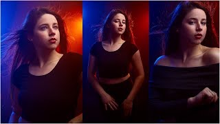 How To Use Color Gels In Photography Using Godox AD600 and AD200 [upl. by Jonati]