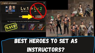 TIPS for Hero Training Area F2P Edition  State of Survival [upl. by Dorie767]