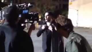 Marilyn Manson Video Shoot Mephistopheles of Los Angeles [upl. by Nycila388]