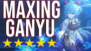 Getting Ganyu  Maxing Her So You Dont Have To  Genshin Impact [upl. by Ulphi]