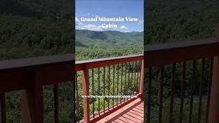 🌄 Grand Mountain View Cabin The Smoky Mountain Cabins ⛰️ greatsmokymountains tennessee cabin [upl. by Anitnegra]