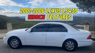 10 HiddenSecrete Features of the Lexus LS430 [upl. by Aneela734]