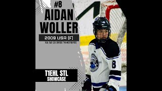 Aidan Woller  T1EHL St Louis Showcase 16U AAA [upl. by Akoek]