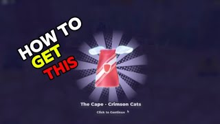 HOW TO GET FREE CAPE IN ROBLOX [upl. by Stedmann]