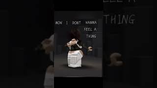 I’M OVERSLEEPING LIKE A DOG ON THE FLOOR shorts edit roblox preteen [upl. by Seuqram]