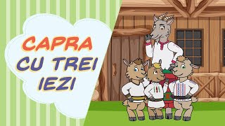 Capra cu trei iezi  Partea a IIa  Povesti pentru copii si desene animate in limba romana [upl. by Etyam758]