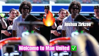 Done deal ✅Welcome to Man United Joshua Zirkzee  Medical completed  man United transfer news 🔥🔥😱 [upl. by Circosta]