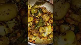 Easy potato recipe lifewiththumki minivlog ytshorts potato potatorecipe potatosnacks peanut [upl. by Rumilly347]