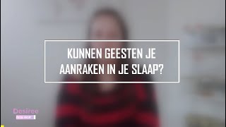 Kunnen geesten je aanraken in je slaap [upl. by Kcirde]