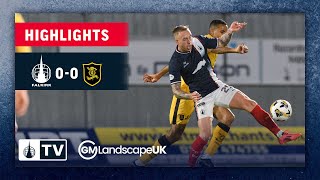 Falkirk 00 Livingston  Highlights  Points shared as Falkirk go top [upl. by Eniamor]