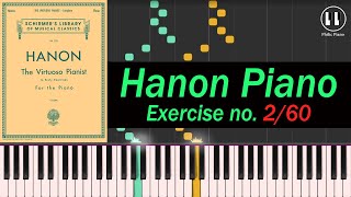 Hanon Piano Exercise no260  Philic Piano [upl. by Nawad]