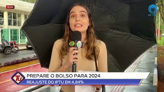 291123 IPTU de Londrina será reajustado em 484 em 2024 de acordo inflação acumulada [upl. by Asenab]