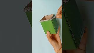 DIY craft ideas 💡creative ideasoutofwasteboxcraft diycraftscreative shorts ytshorts [upl. by Chrisse]