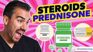 Pharmacology l Steroids  Prednisone  nursing RN PN MADE EASY [upl. by Janette]