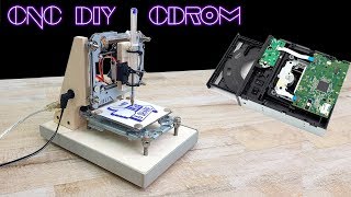 How to make mini CNC plotter 2D using scrap DVD [upl. by Faux525]