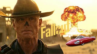 En Fallout ¿qué auto usa el necrófago Cooper Howard [upl. by Tnaryb]