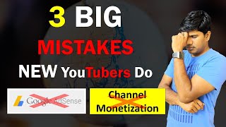 Dont do this 3 Common Mistakes as a NEW YouTuber Channel will be terminated [upl. by Grover767]