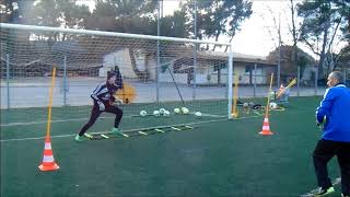 ENTRAINEMENT GARDIEN DE BUT 5 FEVRIER 2018 [upl. by Baggett]