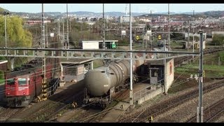 RangierbahnhofDer Ablaufberg mit Alpenblick [upl. by Jadwiga]