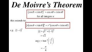 Demoivers TheoremLecture02 [upl. by Mor37]