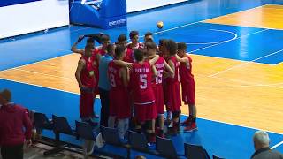 U16 12 finale Partizani vs Marsi Basket 9288 [upl. by Ynagoham]