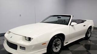 3983 CHA 1989 Chevy Camaro RS [upl. by Kall314]