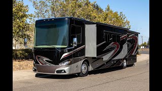 2016 Tiffin Phaeton 40QKH Motorcoach Slide Out Operation [upl. by Enahsal]