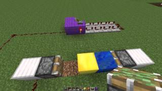 Minecraft tutoriel  Le mur magique version bouton [upl. by Einoj]