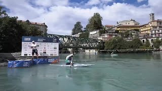 Mens Canoe Slalom Final Highlights  2024 ICF Canoe Slalom World Cup Ivrea Italy [upl. by Nawaj]