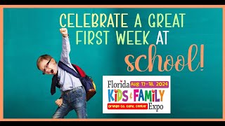 Florida Kids and Family Expo Back to School Video 2024 [upl. by Ireva]