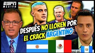 🔥🇲🇽🇦🇷 “QUITAR a BERTERAME fue un ERROR” – Argentino en TV MEXICO opina sobre la SELECCIÓN MEXICANA [upl. by Rora]