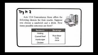 QUARTER 3  Fundamental Principle of Counting [upl. by Yrolam796]