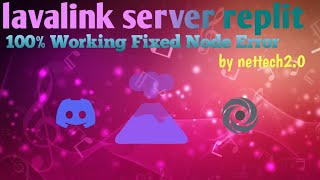 lavalink server on replit 100 working no node error music [upl. by Reuven]