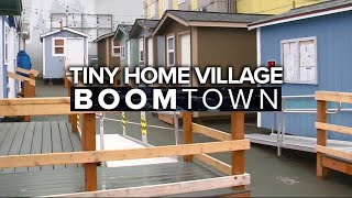 Seattles tiny home villages pose as a potential solution to Spokanes homeless crisis [upl. by Neladgam]