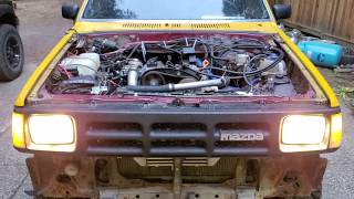 1992 Mazda B2600i with 19L VW ALH TDI [upl. by Reis]