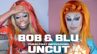 Purse First Impressions Uncut  Bob The Drag Queen amp Blu Hydrangea  RPDRUK S2 EP 2 [upl. by Clarisa994]