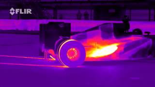 Formula 1 Car Looks Unbelievable Under Thermal Imaging [upl. by Modeerf41]