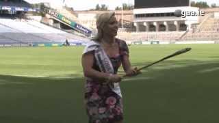 Cork Camogie star Anna Geary shows her Freestyle Hurling Skills [upl. by Zack]