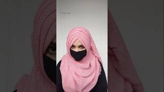 Beautiful Criss Cross Hijab Style ✨ viral trending hijabstyle hijabfashion shorts [upl. by Lemaj]