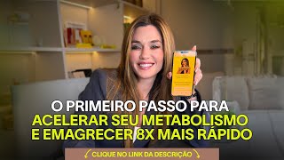 LET AO VIVO O PRIMEIRO PASSO PARA ACELERAR SEU METABOLISMO E EMAGRECER 8X MAIS RÁPIDO [upl. by Zerk]