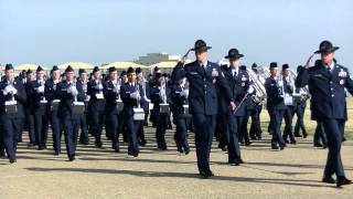 Air Force Basic Military Training BMT Graduation Parade 7 March 2014 Official [upl. by Tereb179]