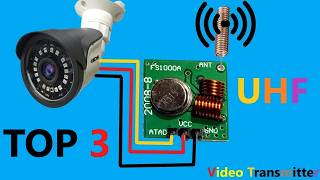 3 Magnificent Electronic Projects Made with 433 Mhz Transmitter Module [upl. by Mohandas]